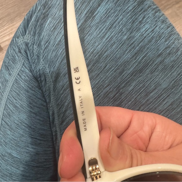 Chanel Butterfly CC Logo White and Black Sunglasses CH5414 main image 7